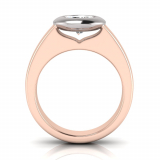 Half Round Shank | Rub-Over Setting