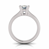 Half Round Shank | Corner Four Claw Setting