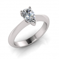 Knife Edge Shank | Pear Shaped Setting