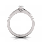 Reverse Taper Shank | Marquise Shaped Setting