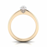 Reverse Taper Shank | Marquise Shaped Setting