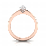 Reverse Taper Shank | Marquise Shaped Setting