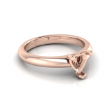 Reverse Taper Shank | Heart Shaped Setting