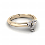 Reverse Taper Shank | Heart Shaped Setting