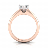 Reverse Taper Shank | Heart Shaped Setting