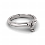 Reverse Taper Shank | Heart Shaped Setting