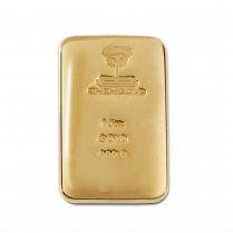 Chemgold 10oz Fine Gold 999.9 Gold Cast Bar