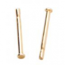 18YG Ear Posts 2.0mm