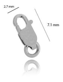 9WG Parrot Clasp 7.1mm