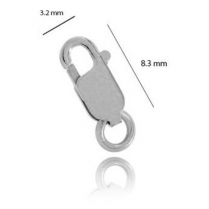 9WG Parrot Clasp 8.3mm
