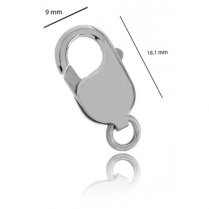 SS Parrot Clasp 18mm