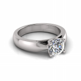 Half Round Shank | U Shape Four Claw Setting