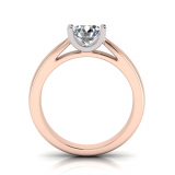 Half Round Shank | U Shape Four Claw Setting