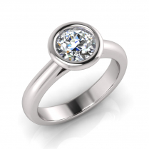 Half Round Shank | Rub Over Setting