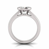 Half Round Shank | Rub Over Setting