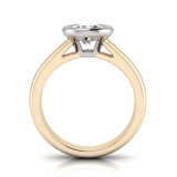 Half Round Shank | Rub Over Setting