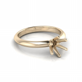 Knife Edge Shank | Cut-Out Six Claw Setting