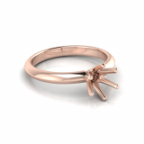 Knife Edge Shank | Cut-Out Six Claw Setting