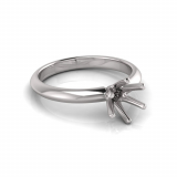 Knife Edge Shank | Cut-Out Six Claw Setting