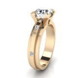 Gypsy Set Outer Shank | Four Claw Inner Setting