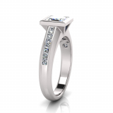 Channel Set Shank | Rub-Over Setting