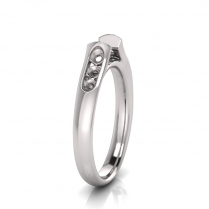 Channel Set Upswept Shank