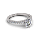 Scallop Set Shank | Six Claw Setting