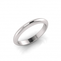Knife Edge Wedding Band