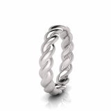 Twist Wedding Band