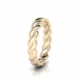 Twist Wedding Band