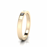Princess Trilogy Wedding Band
