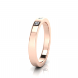 Princess Trilogy Wedding Band