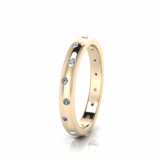 Round Alternate Eternity Band