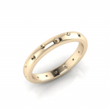 Round Alternate Eternity Band