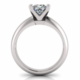 Knife Edge To Half Round Shank | Four Claw Setting