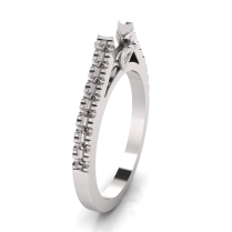 Flat Shank With Heart Detail 