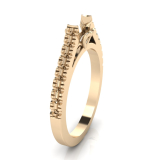 Flat Shank With Heart Detail 