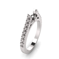 Flat Shank With Diamond Detail 