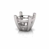 Four Claw Set Brilliant | Scallop Set Shoulders