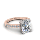 Double Claw Set Cushion| Scallop Set Shoulders