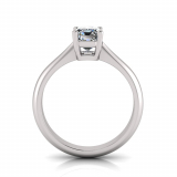 Emerald Stone Claw Set | Half Round Shank