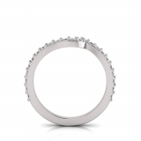 Claw Set Wedding Ring To Match J0549