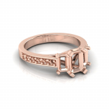 Emerald Trilogy With Side Stones