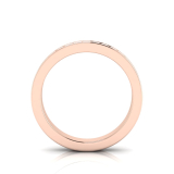 Channel Set Wedding Ring Matching Wedding Ring for J0213