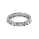 Pave Set Wedding Ring Matching Wedding Ring For J0255