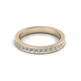 Pave Set Wedding Ring Matching Wedding Ring For J0255