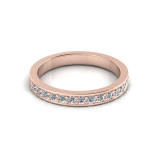 Pave Set Wedding Ring Matching Wedding Ring For J0255