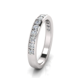 Pave Set Wedding Ring Matching Wedding Ring For C77090M1