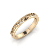 Pave Set Wedding Ring Matching Wedding Ring For C77090M1