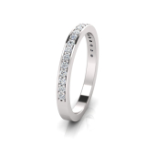 Pave Set Wedding Ring Matching Wedding Ring For C77105M1
